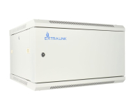 Extralink Szafka wisząca rack 6U 600x450 szara z metalowymi drzwiami EX.12998 - 489286 - zdjęcie 1